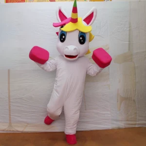 Unicorn Maskot Kostümü