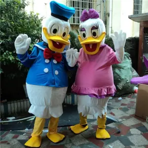 Donald ve Daisy Duck Maskot Kostümü