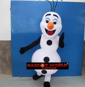 Kardan Adam Olaf Maskot Kostümü