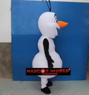 Kardan Adam Olaf Maskot Kostümü