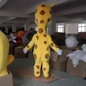 Zürafa Maskot Kostümü 