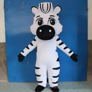 Zebra Maskot Kostümü
