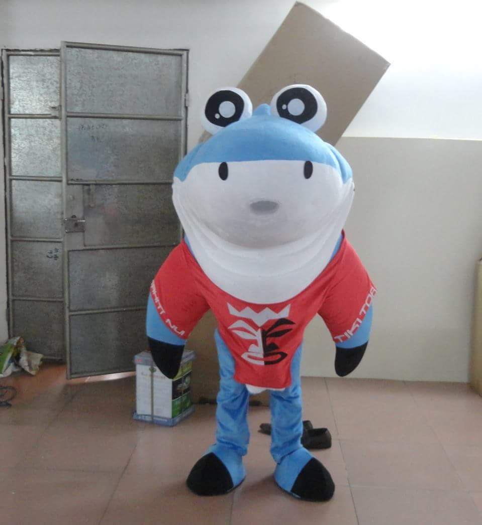 Köpek Balığı Maskot Kostümü Maskot Kostüm Dünyası