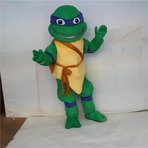 Ninja Kaplumbağa Maskot Kostümü