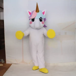 Unicorn Maskot Kostümü